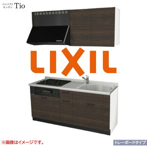 �Ԍ�1800mm 3���K�X�R���� �~�j�L�b�`�� �R���p�N�g�L�b�`�� �g���[�{�[�h�^�C�v �R�����O�����t LIXIL ���N�V�� Tio �e�B�I �ǕtI�^ W1800 ���f�U�C�� �O���[�v3 B8�V���[�Y �ؖ�(����) �J���[(�O��