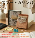 【4/14まで限定300円OFF】カリンバ 天然木製 17音 21音 初心者セット 調律済み 親指ピアノ スマホスタンド機能付き 入…