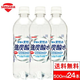 楽天市場 炭酸水 500ml 24本 送料無料の通販