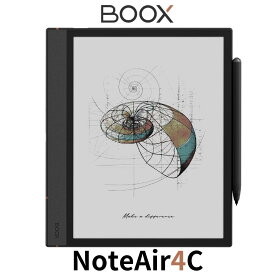 【10インチ】BOOX Note Air4C カラー電子ペーパー 10.3インチ EInk 自動回転機能付き Android13 タブレット GooglePlay 電子書籍リーダー 目に優しい 電子手帳 スタイラス付き B5サイズ 電子メモ 電子文具 二画面表示機能