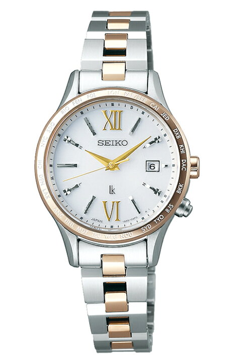 楽天市場】セイコー ルキア SSVV042 レディゴールド ラッキー  