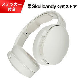 【30％OFF】Skullcandy 公式ストア Hesh Evo Bone White ワイヤレスヘッドホン 軽量モデル 最長22時間再生 急速充電 Bluetooth 5.0 マイク付き 落とし物検索 Tile 通話 選曲 オリジナルステッカー付き