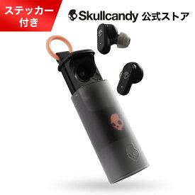 【26%OFF】Skullcandy 公式ストア Dime Evo True Black ワイヤレスイヤホン Bluetooth 5.3 マイク付き マルチポイント 重低音モデル 最大36時間再生 急速充電 IPX4防水 コンパクト カラビナ付き オリジナルステッカー