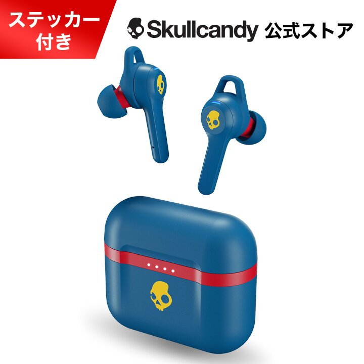 楽天市場 Skullcandy 公式ストア Indy Evo 92 Blue ワイヤレスイヤホン Bluetooth 5 0 マイク付き 落とし物検索 Tile 外音取り込み 最大30時間再生 Ip55防水 専用アプリ対応 タッチコントロール オリジナルステッカー付き S2ivw N745 スカルキャンディー公式ストア