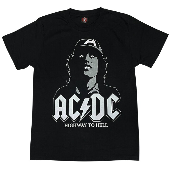楽天市場】【土日も発送】 AC/DC 黒 アンガス・ヤング メンズ 