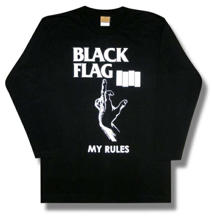 楽天市場】【土日も発送】 BLACK FLAG ブラック・フラッグ MY RULES 