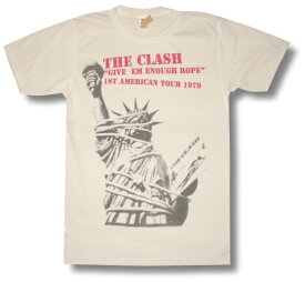 【土日も発送】 THE　CLASH クラッシュ ジョー・ストラマー メンズ レディース ロックTシャツ 白 ホワイト バンドTシャツ bny