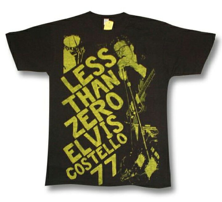 楽天市場】【土日も発送】 エルヴィス・コステロ LESS THAN ZERO 77 黒 
