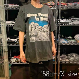 【7/10入荷】【土日も発送】 ディープパープル DEEP PURPLE Tシャツ IN ROCK インロック バンドTシャツ ロックTシャツ メンズ レディース ユニセックス bny チャコール グレー
