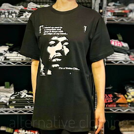 【6/26入荷】ジミ・ヘンドリックス JIMI HENDRIX Voodoo Chile ヴードゥー・チャイル Band of gypsys Blues 黒 ブラック メンズ レディース ロックTシャツ バンドTシャツ wof
