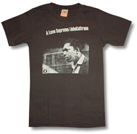 【土日も発送】ジョン・コルトレーン 至上の愛 A Love Supreme メンズ レディース ロックTシャツ バンドTシャツ bny グレー チャコール