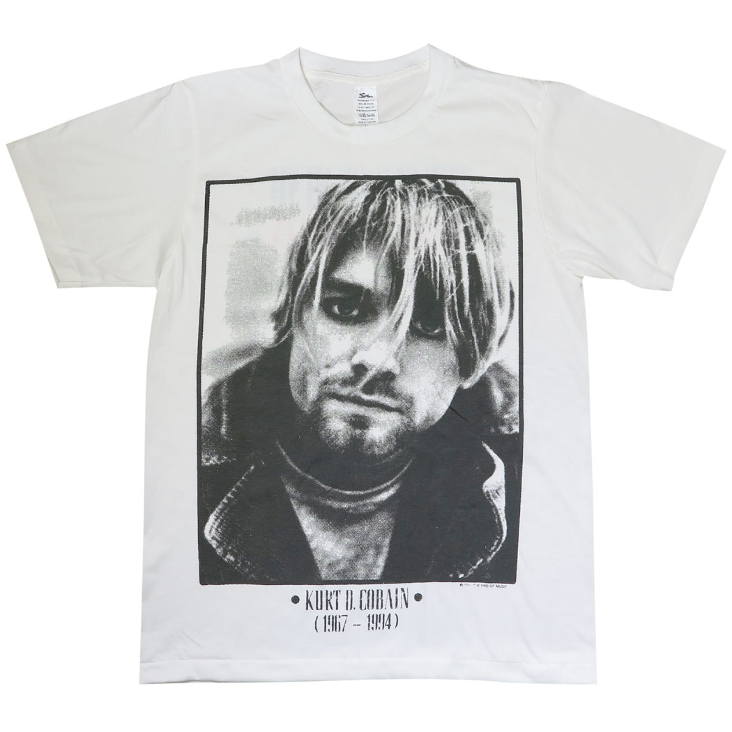 楽天市場】kurt cobain カート・コバーン tシャツの通販