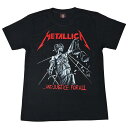 【土日も発送】 metarica メタリカ メンズ レディース ロックTシャツ バンドTシャツ ブラック 半袖 RockYeah
