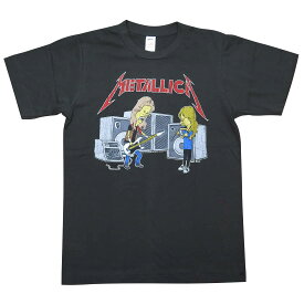 【土日も発送】 METALLICA メタリカ ビーバス＆バッドヘッド バンドTシャツ メンズ レディース 半袖 チャコール グレー ロックTシャツ bny