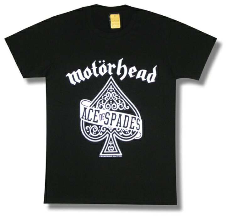 楽天市場】【土日も発送】 モーターヘッド スペードのエース MOTORHEAD 
