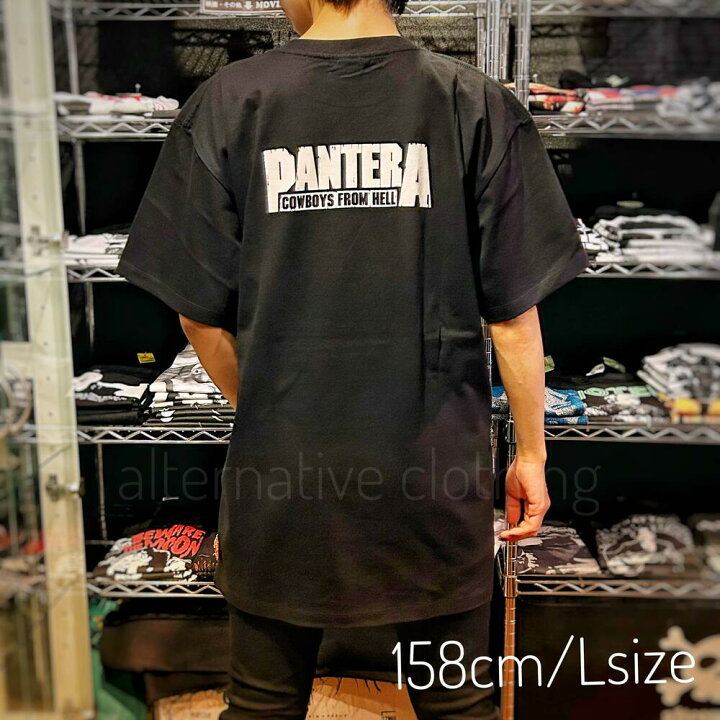 楽天市場】PANTERA パンテラ COWBOYS FROM HELLTシャツ ロックT