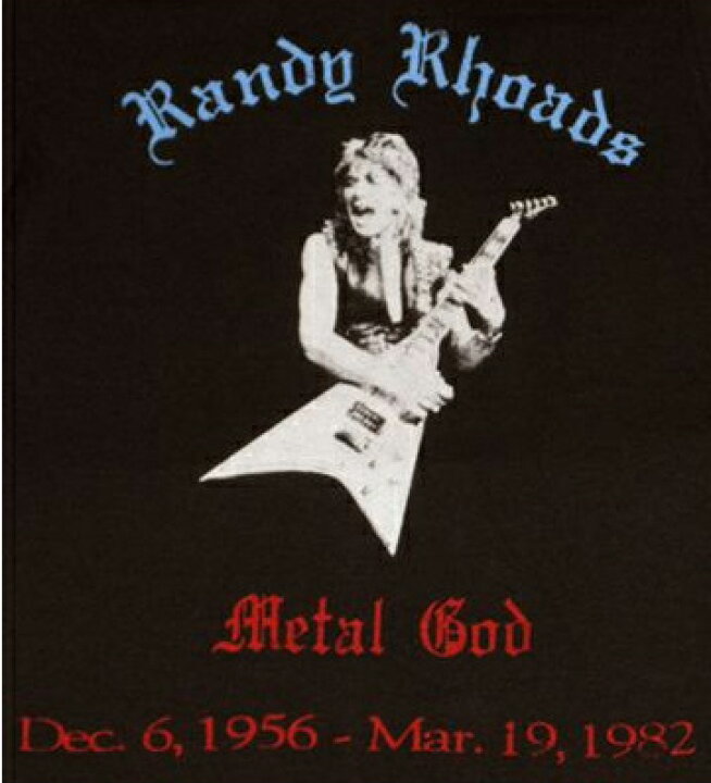 楽天市場】【土日も発送】 ランディ・ローズ RANDY RHOADS オジー 