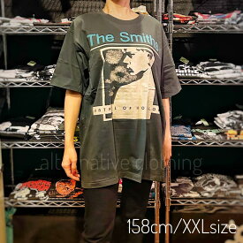 【7/10入荷】【土日も発送】ザ・スミス The Smiths Hatful of Hollow メンズ レディース ロックTシャツ bny バンドTシャツ チャコール グレー