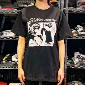 【土日も発送】 ソニックユース GOO 半袖Tシャツ SONIC YOUTH 黒 メンズ レディース ロックTシャツ バンドTシャツ wof