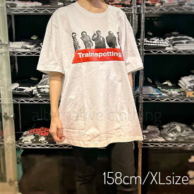 【7月下旬入荷予定】【土日も発送】 Trainspotting トレインスポッティング 映画 Tシャツ 白 ホワイト ユアン・マクレガー ダニー・ボイル brw ロックTシャツ バンドTシャツ