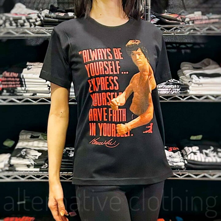 楽天市場】【4月中旬入荷予定】Tシャツ ブルース・リー Bruce Lee 