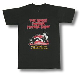 【土日も発送】 The Rocky Horror Picture Show ロッキー・ホラー・ショー チャコール 映画 ムービー メンズ Tシャツ lctr ロックTシャツ バンドTシャツ