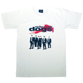 【7月下旬入荷予定】【土日も発送】 レザボア・ドッグス Tシャツ Reservoir Dogs 白 クエンティン・タランティーノ Tシャツ ロックTシャツ バンドTシャツ brw ホワイト