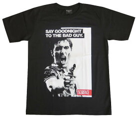 【土日も発送】 Scarface Al Pacino スカーフェイス アル・パチーノ 映画Tシャツ 黒 メンズ brw ロックTシャツ バンドTシャツ ブラック