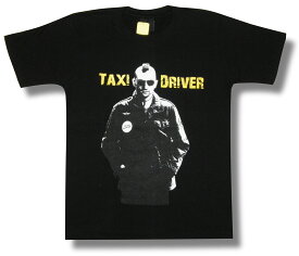 【土日も発送】 タクシードライバー ロバート・デニーロ 映画Tシャツ TAXI DRIVER 黒 メンズ brw ロックTシャツ バンドTシャツ ブラック