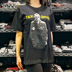 タクシードライバー ロバート・デニーロ 映画Tシャツ TAXI DRIVER 黒 メンズ brw ロックTシャツ バンドTシャツ ブラック