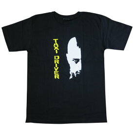 【土日も発送】 TAXI DRIVER タクシードライバー Tシャツ ロバート・デニーロ 映画Tシャツ メンズ brw ロックTシャツ バンドTシャツ 黒 ブラック 縦ロゴ