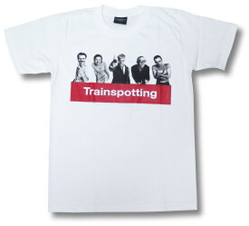 【土日も発送】 Trainspotting トレインスポッティング 映画 Tシャツ 白 ホワイト ユアン・マクレガー ダニー・ボイル brw ロックTシャツ バンドTシャツ