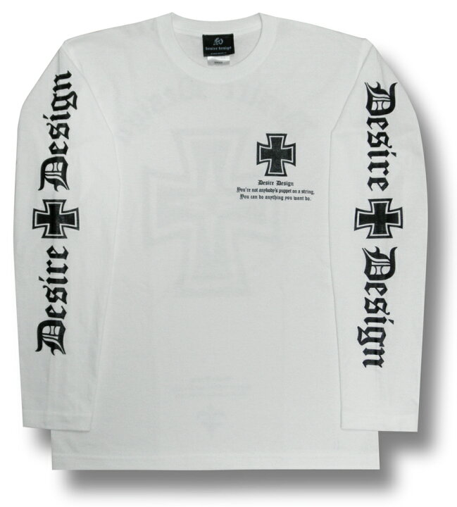 楽天市場】【土日も発送】 アイアン クロス 十字架 長袖 Tシャツ ロンT 