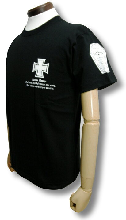 楽天市場】【土日も発送】 アイアンクロス Tシャツ 黒 メンズ 十字架  