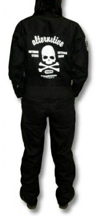 楽天市場】【土日も発送】 クロスボーン スカル ドクロ ツナギ つなぎ  