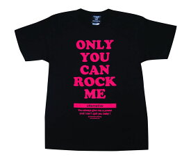 【土日も発送】 ロック・ミー Tシャツ ONLY YOU CAN ROCK ME UFO MSG マイケル・シェンカー 黒 ブラック 半袖 レディース メンズ ロックTシャツ バンドTシャツ Michael Schenker alt-s
