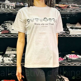 【土日も発送】 スカル・ファミリー ドクロ スカル系 Tシャツ ホワイト パロディ メンズ レディース ロックTシャツ バンドTシャツ alt-s