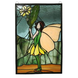 ステンドグラス ミニパネル Cicely Mary Barker 「 The Primo rose Fairy 」