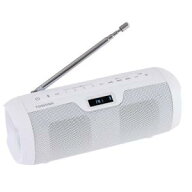 【新品】 TOSHIBA 東芝 Bluetoothスピーカー機能付き ワイドFM ラジオ TY-SBR10 ホワイト ラジオ