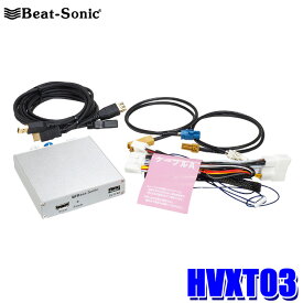 HVXT03 Beat-Sonic ビートソニック デジタルインプット インターフェース トヨタ 220系クラウン/300系ランドクルーザー/MIRAI専用