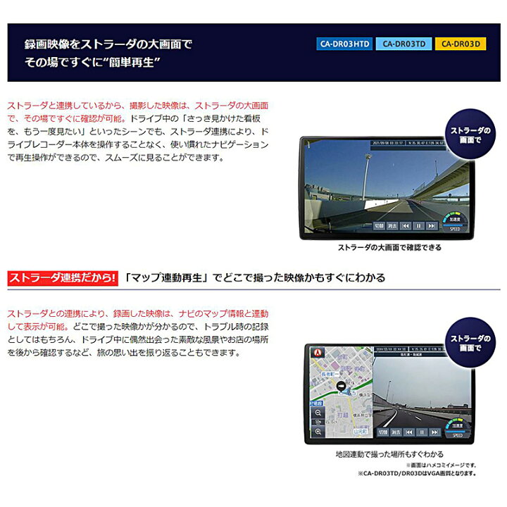 楽天市場】CA-DR03HTD Panasonic パナソニック Strada ストラーダ F 