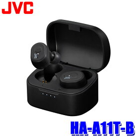HA-A11T-B JVC KENWOOD JVCケンウッド ワイヤレスステレオヘッドセット ブラック 防水IPX5 28時間再生 ワイヤレスイヤホン Bluetooth iPhone/Android