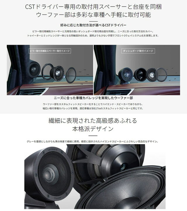 楽天市場】TS-Z900PRS パイオニア カロッツェリア 17cmウーファー 