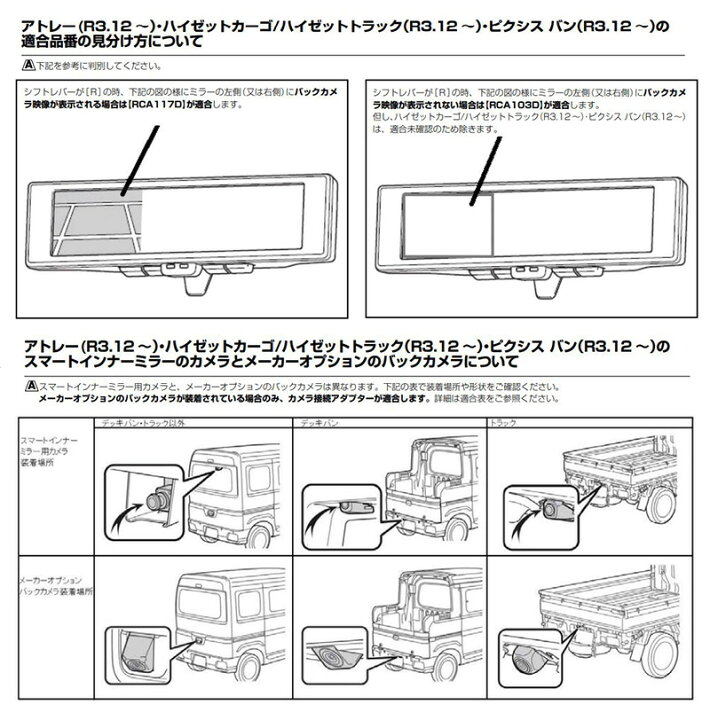 楽天市場】RCA117D データシステム Datasystem リアカメラ接続 