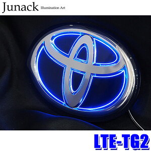 【10/30限定】最大3,000円OFFクーポン配布!LTE-TG2 Junack ジュナック LEDトランスエンブレムGR トヨタ車フロント/リア用 アルファード/ヴィッツ/RAV4等