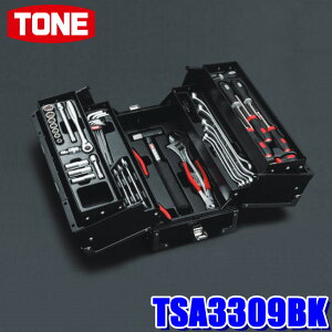 TSA3309BK TONE �g�l ����c�[���Z�b�g 6�p�\�P�b�g/�f�B�[�v�\�P�b�g/�����O���J�j�b�N�߂��˃����`��