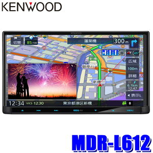 MDR-L612 KENWOOD �P���E�b�h �ʑ��i�r 7V�^180mm �J�[�i�r�Q�[�V���� �n�f�W/Bluetooth/HDMI����/�n�C���]�Ή�