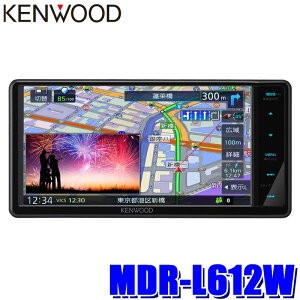 MDR-L612W KENWOOD �P���E�b�h �ʑ��i�r 7V�^200mm���C�h �J�[�i�r�Q�[�V���� �n�f�W/Bluetooth/HDMI����/�n�C���]�Ή�
