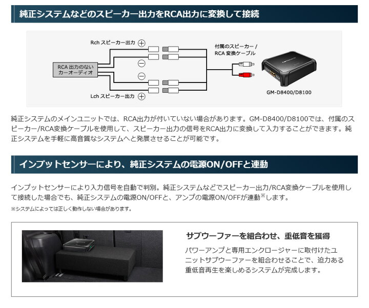 楽天市場】GM-D8400 pioneer パイオニア carrozzeria カロッツェリア 