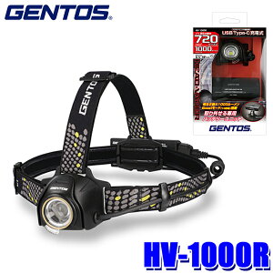 �y7/5����z�ő�3,000�~OFF�N�[�|���z�z�IHV-1000R GENTOS �W�F���g HEAD VADER�V���[�Y LED�w�b�h���C�g 720���[���� �ϐo�E�h�H�d�l(IP64����) 1m�����ϋv �u�[�X�g���[�h���� 60°�����w�b�h